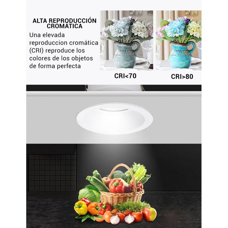 Foco Spot LED 6W 15º Inclinado "KOPPA" Foco Spot LED 6W 15º Inclinado "KOPPA"