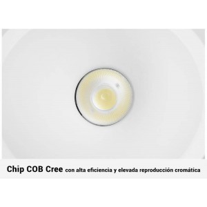 Foco downlight LED 6W 24º Inclinado "KOPPA"