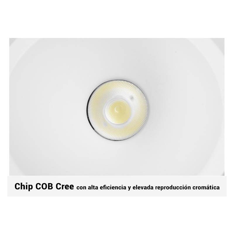 Foco downlight LED 6W 24º Inclinado "KOPPA"