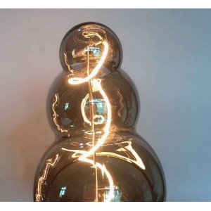 Lâmpada LED de filamento "BUBBLE" E27