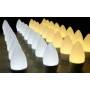 Cores disponíveis de luz da lâmpada LED: branco quente e branco neutro