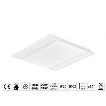 Painel LED encastrável 60x60cm 34W 4000ºK 3400lm UGR25 - Philips Painel LED encastrável 60x60cm 34W 4000ºK 3400lm UGR25 - Philips
