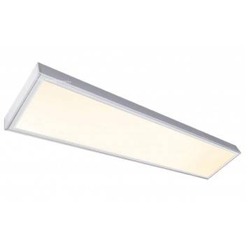 Painel LED com kit de superfície 120x30cm - branco quente Painel LED com kit de superfície 120x30cm - branco quente