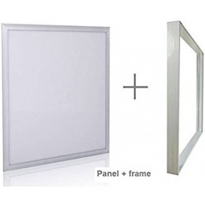 Painel LED de superfície 60X60cm Slim 44W PHILIPS DRIVER UGR19 com KIT de montagem