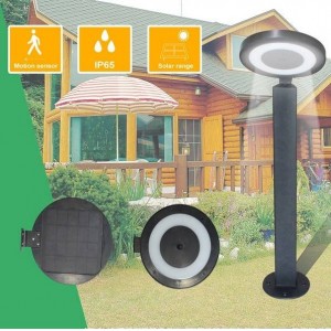 Base tipo bolardo para Candeeiro Solar LED exterior IP65