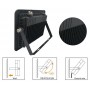 Foco projetor LED 50W 4750LM IP65 Foco projetor LED 50W 4750LM IP65