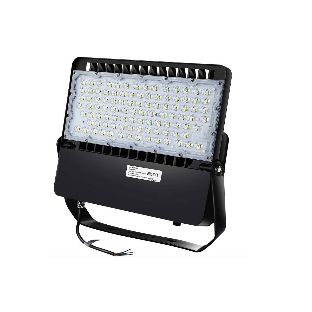 Projetor LED assimétrico 200W - 150lm/W - IP65