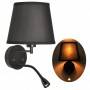 Aplique de parede "PAIR" E27 com foco LED de leitura 1W Aplique de parede "PAIR" E27 com foco LED de leitura 1W