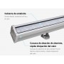 Banhador LED parede RGB+CCT 24W controle RF/WiFi | Mi Light