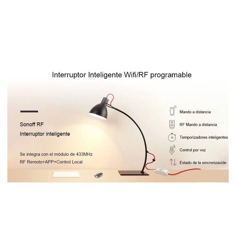 Interruptor Inteligente Wifi/RF programável | SONOFF BASIC