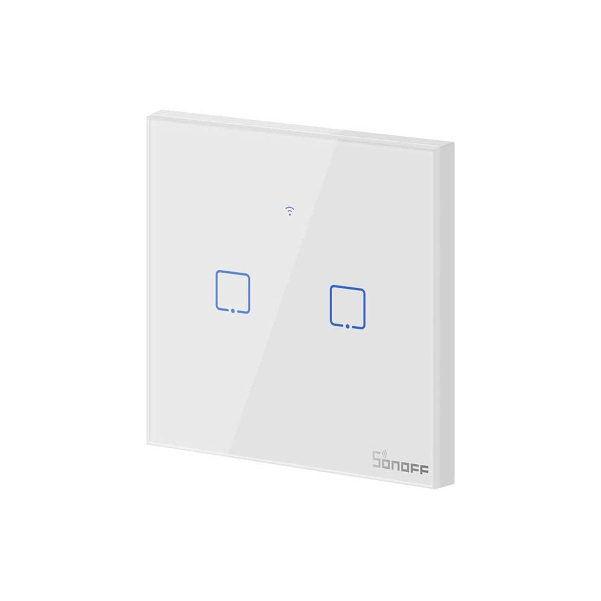 SONOFF TOUCH Interruptor duplo táctil WiFi / SmartHome