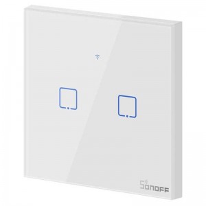 SONOFF TOUCH Interruptor duplo táctil WiFi / SmartHome