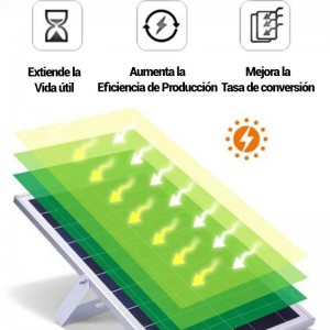 Projetor solar LED 10W com controle remoto