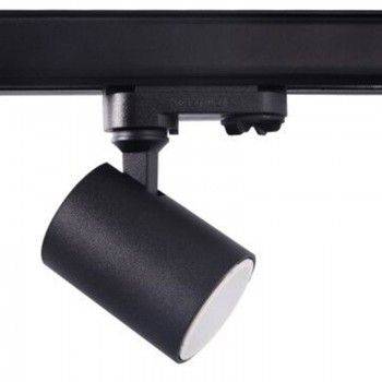 Foco LED para Carril Monofásico Orientável GU10 Foco LED para Carril Monofásico Orientável GU10