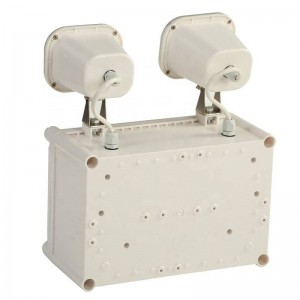 Luz de Emergencia LED Industrial dupla 2x6W IP65