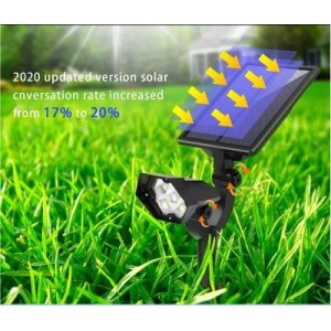 Foco solar LED com sensor 2W