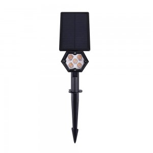 Foco solar LED com sensor 2W