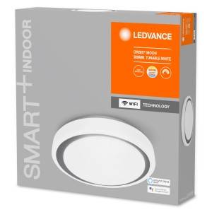 Plafon LED SMART WIFI ORBIS MOON 24W CCT Dimável