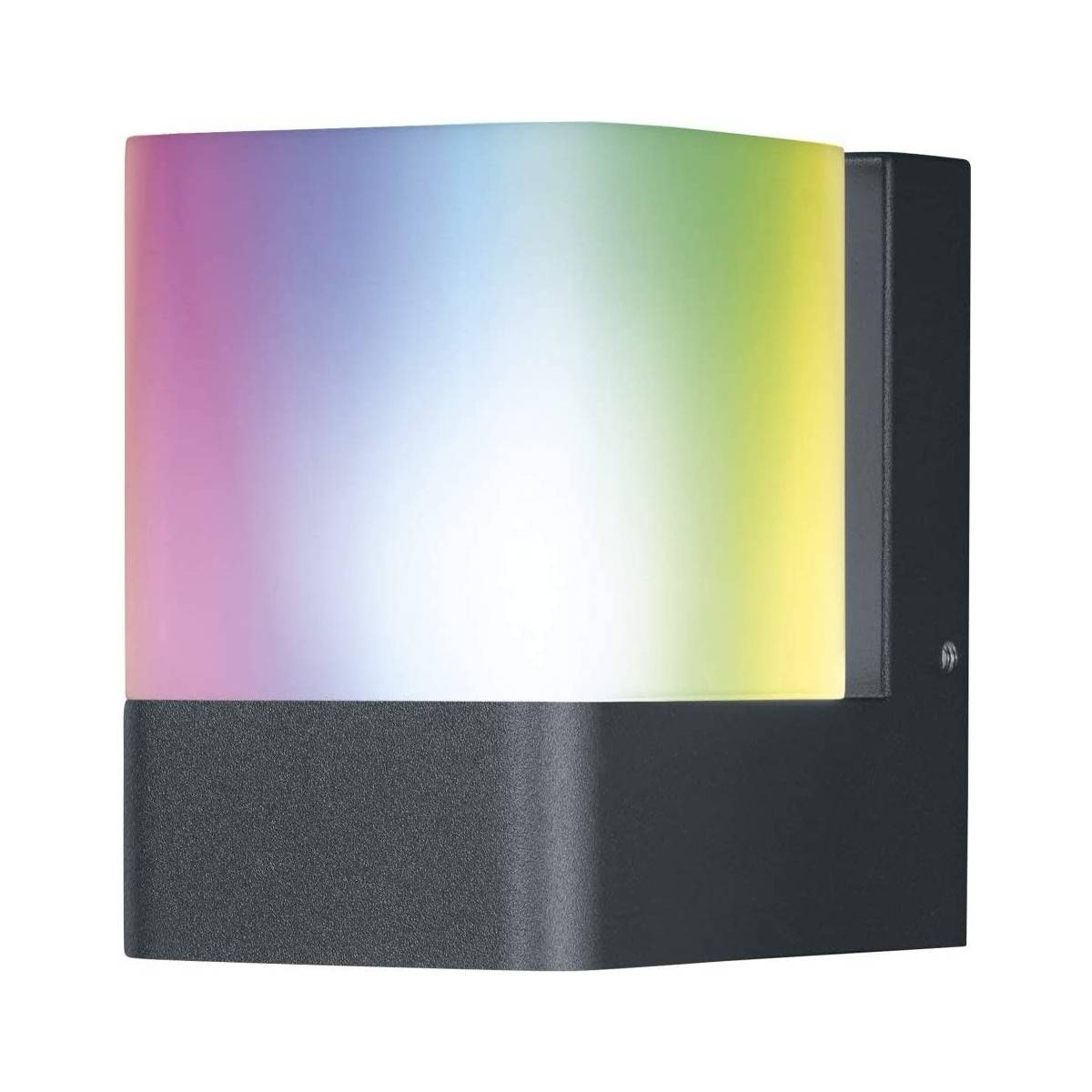 Aplique de Parede Exterior SMART WiFi RGBW CUBE DG