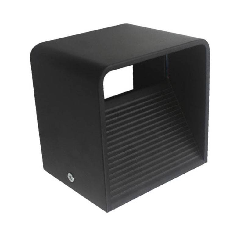 Aplique de parede LED "KUUTIO" 6W - preto