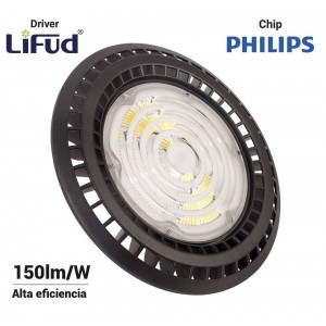Campânula Industrial UFO 150W Philips LED Regulável 1-10V