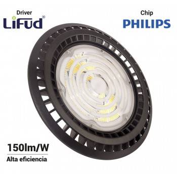 Campânula Industrial UFO 200W Philips LED Regulável 1-10V