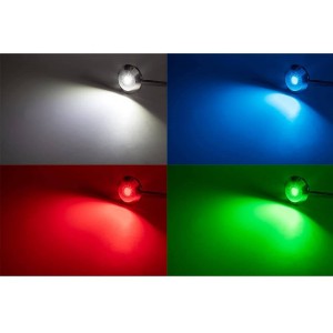 Luz LED RGB submersível de superfície 60W RGB 12V IP68