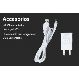 Kit de reposição para bola luminosa recarregável 3W RGBW