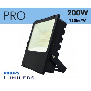Foco projetor LED 200W Chip Philips IP65