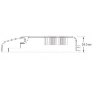 Driver DALI multi-corrente 2-8V 650 a 800MA 6,4W