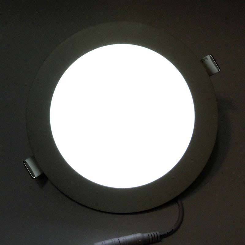 Luminária embutida circular fina LED de 12W Luminária embutida circular fina LED de 12W