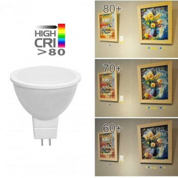 Lâmpada Dicróica LED GU5.3 MR16 7W 12V Lâmpada Dicróica LED GU5.3 MR16 7W 12V