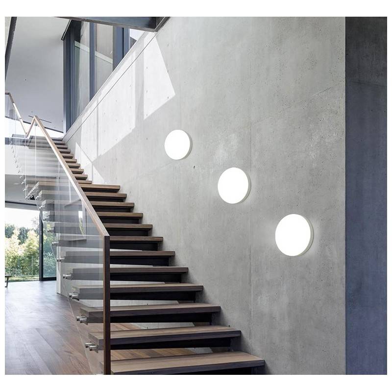Plafón LED estanque CCT 24W circular 2640lm IP65