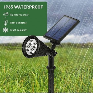 Foco refletor Solar com estaca para jardim 2W
