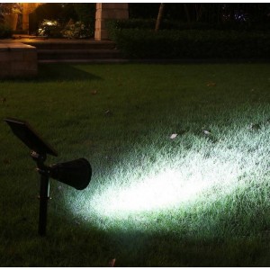 Foco refletor Solar com estaca para jardim 2W
