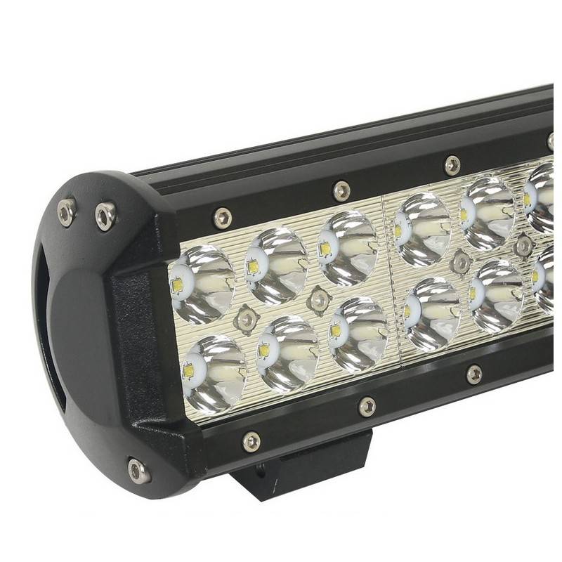 Barra LED para Maquinário, 4x4 e Marítimo 72W -5000lm - Ângulo fechado
