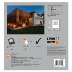 Projetor LED OSRAM LEDVANCE RGBW SMART WiFi FLOOD 20W