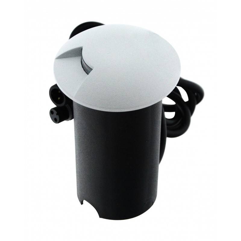 Baliza LED embutida no solo