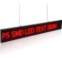Letreiro LED alta luminosidade vermelha 1300x95mm WIFI / USB Letreiro LED alta luminosidade vermelha 1300x95mm WIFI / USB