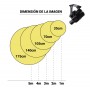 Projetor de logotipo LED GOBO 15W exterior IP65 Projetor de logotipo LED GOBO 15W exterior IP65