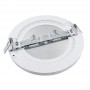 Plafón LED 18W diâmetro ajustável de superfície e encastrável