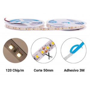 Fita LED de cor única 24V-DC 90W IP20 Rolo 5 metros