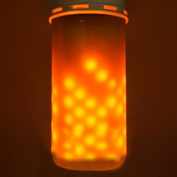 Lâmpada LED E27 4,5W efeito chama Lâmpada LED E27 4,5W efeito chama
