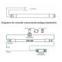Tubo LED OSRAM T8 60cm 7.3W vidro opalino | SubstiTUBE STAR