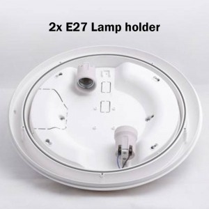 Luz de parede FUMAGALLI UMBERTA 2x E27 IP66