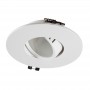 Aro downlight basculante de embutir GU10, MR16 Ø110mm