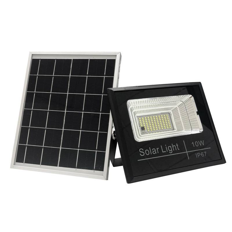 Projetor solar LED de 10W com controle remoto