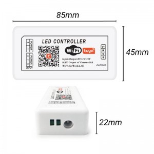 Controlador LED SMART+ WIFI RGB 12/24V 3 canais