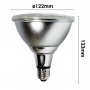 Lâmpada LED PAR38 E27 12W IP65