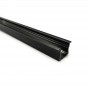 Perfil de alumínio preto para fita LED 23x15mm (2 metros)